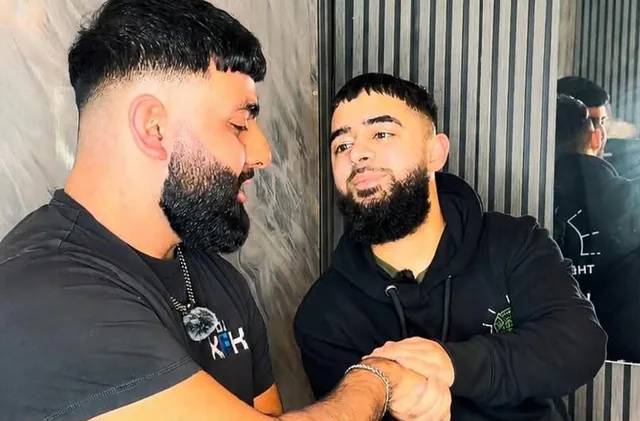 The Therapy Spot owner greeting a visitor.